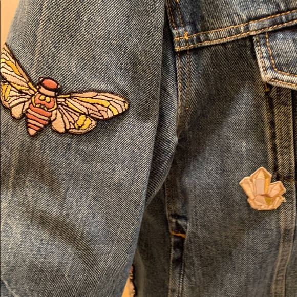 Artizia Little Moon Denim Jacket with Embroidery - Picture 9 of 15